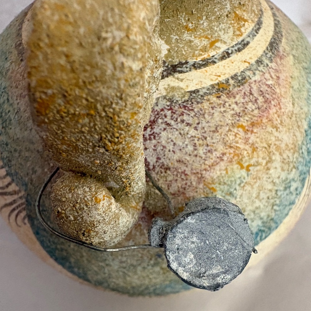 Hand-painted ceramic vase Minoan style w/dolphin motif Handcrafted Multicolor - Picture 3 of 6